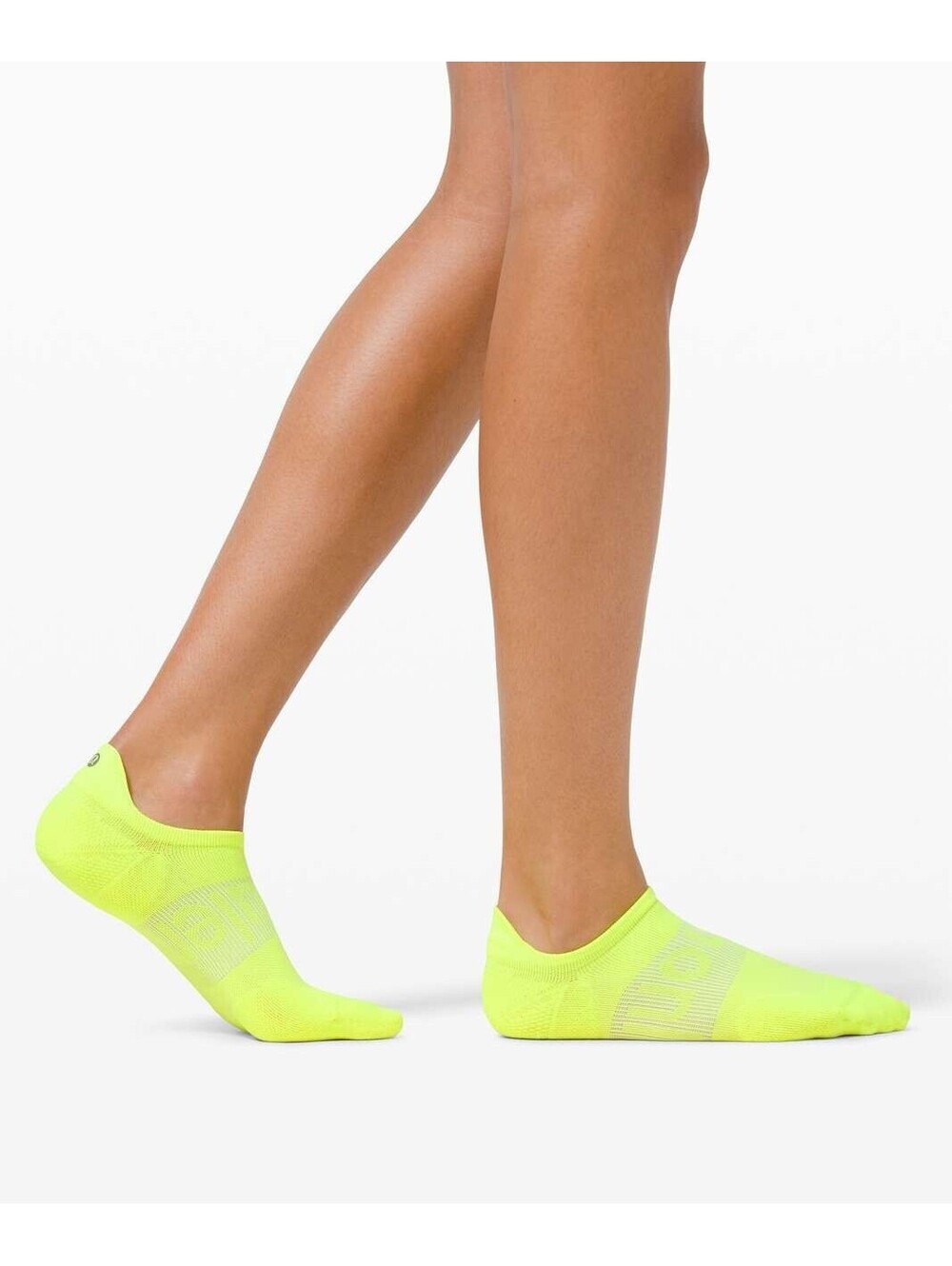 Lululemon Power Stride Tab Socks 3 Pack L 9-11 Pink/White/Yellow NWT
